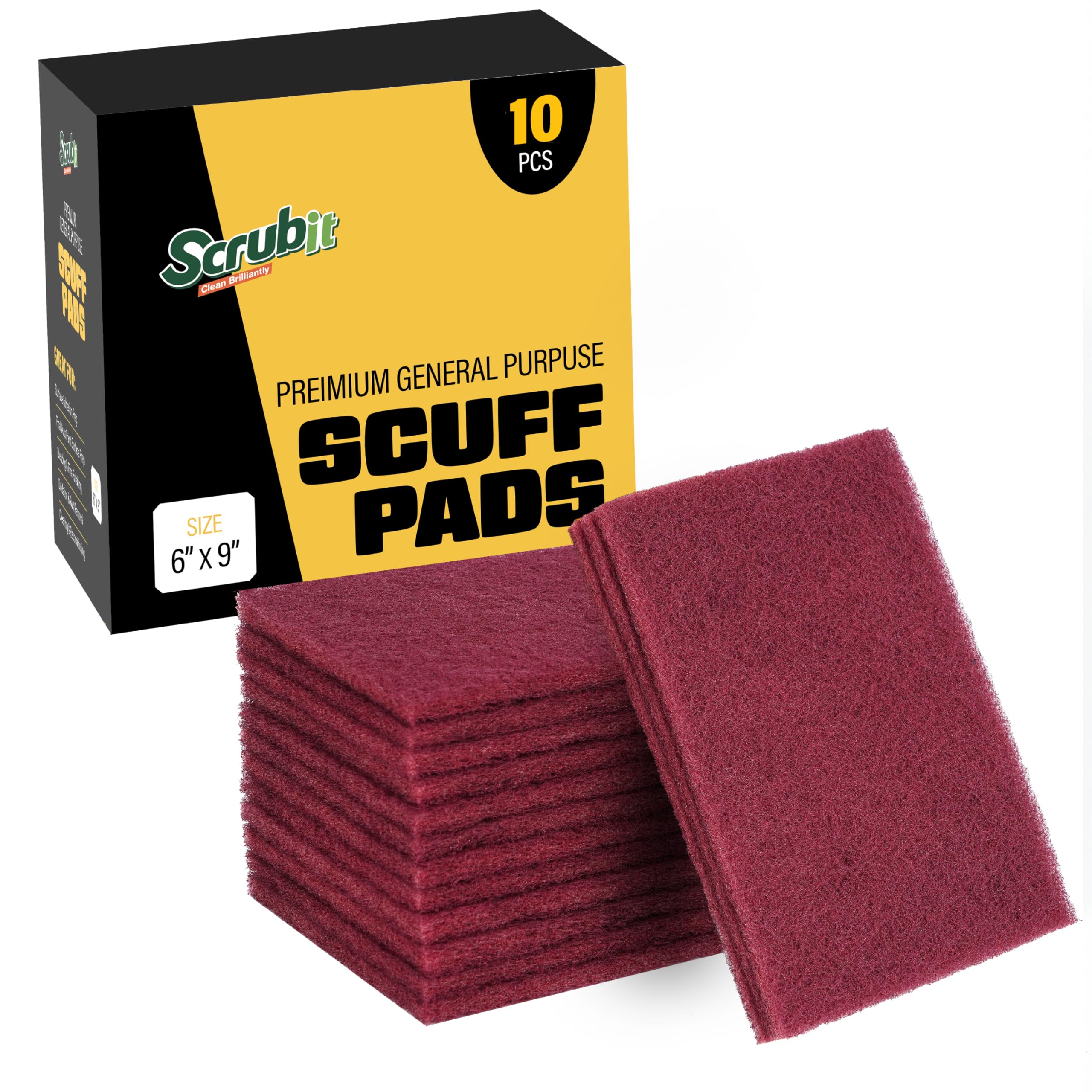 SCRUBIT Scuff Pads - Prep Paint & Sand Surfaces -8
