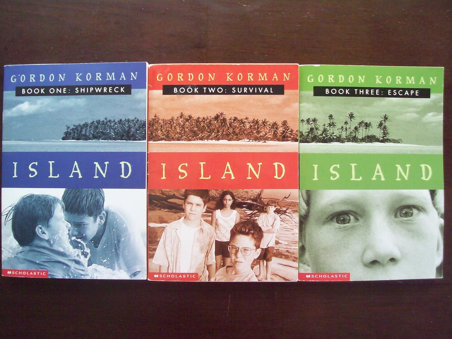 Island; Set of 3 Chapter Books: Gordon Korman: Amazon.com: Books
