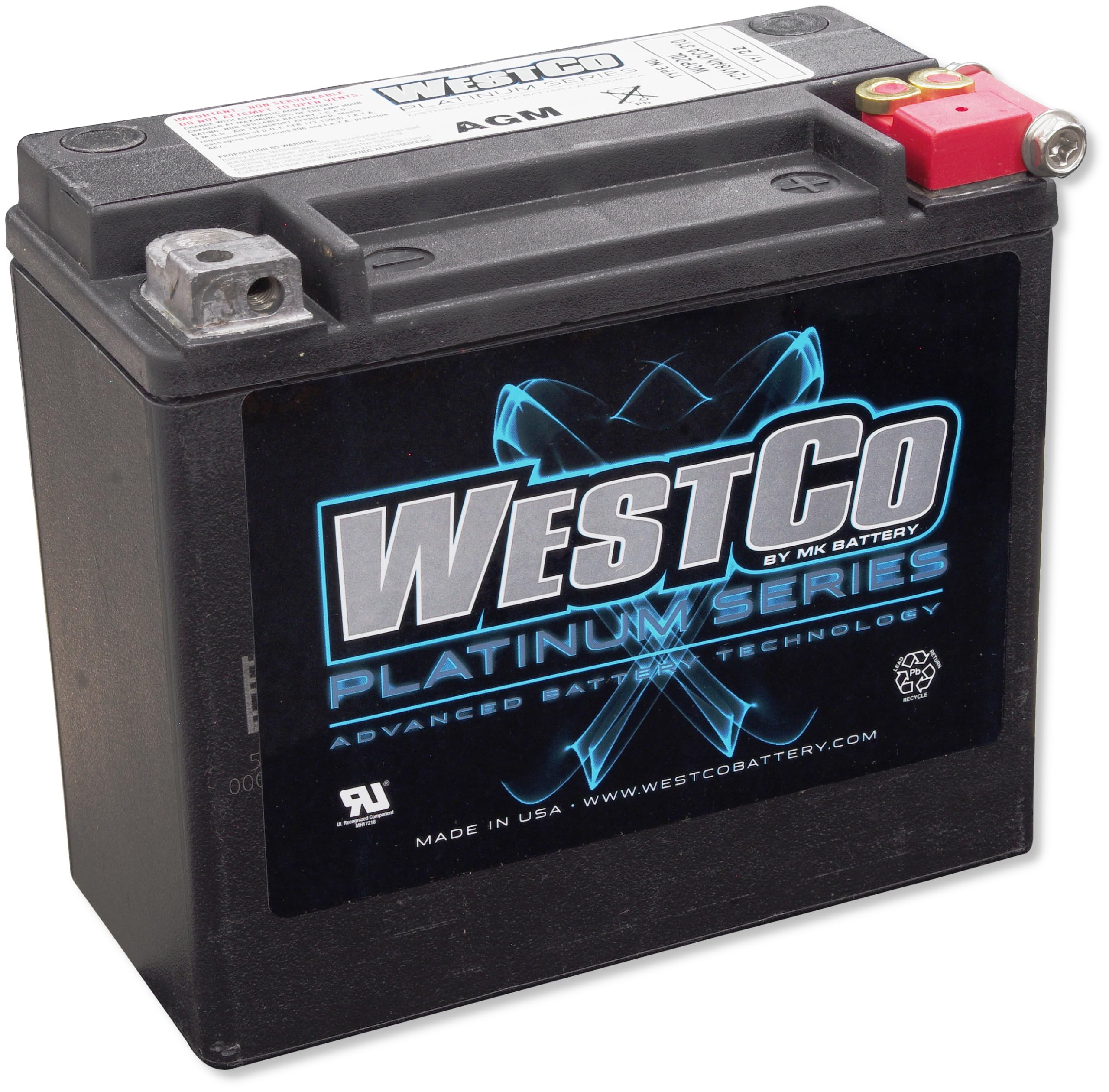 Amazon | WESTCOバッテリー97年以降XL/ダイナ/ソフテイルOEM65989-97C 