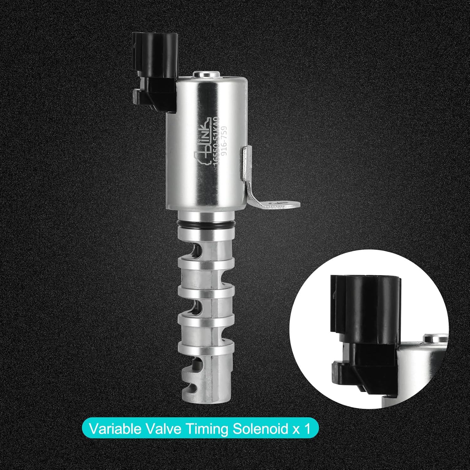 AULINK 16550-51KA0 916-759 OCV Oil (2.0L 2.4L L4) Control Variable Valve Timing VVT Solenoid For Suzuki Grand Vitara 2009 2010 2011 2012 2013, Kizashi SX4 2010 2011 2012 2013
