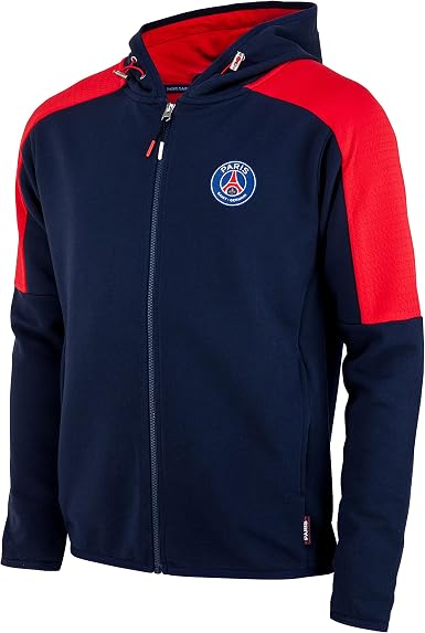 Paris Saint Germain - Sudadera con cremallera y capucha (talla para hombre,  talla XXL): Amazon.es: Ropa
