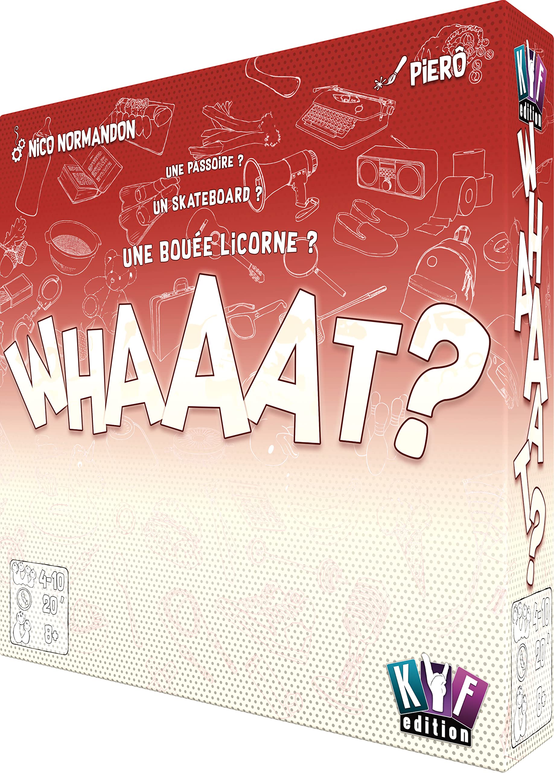 Asmodee KYF Edition | Whaaat ? | Jeu d'ambiance