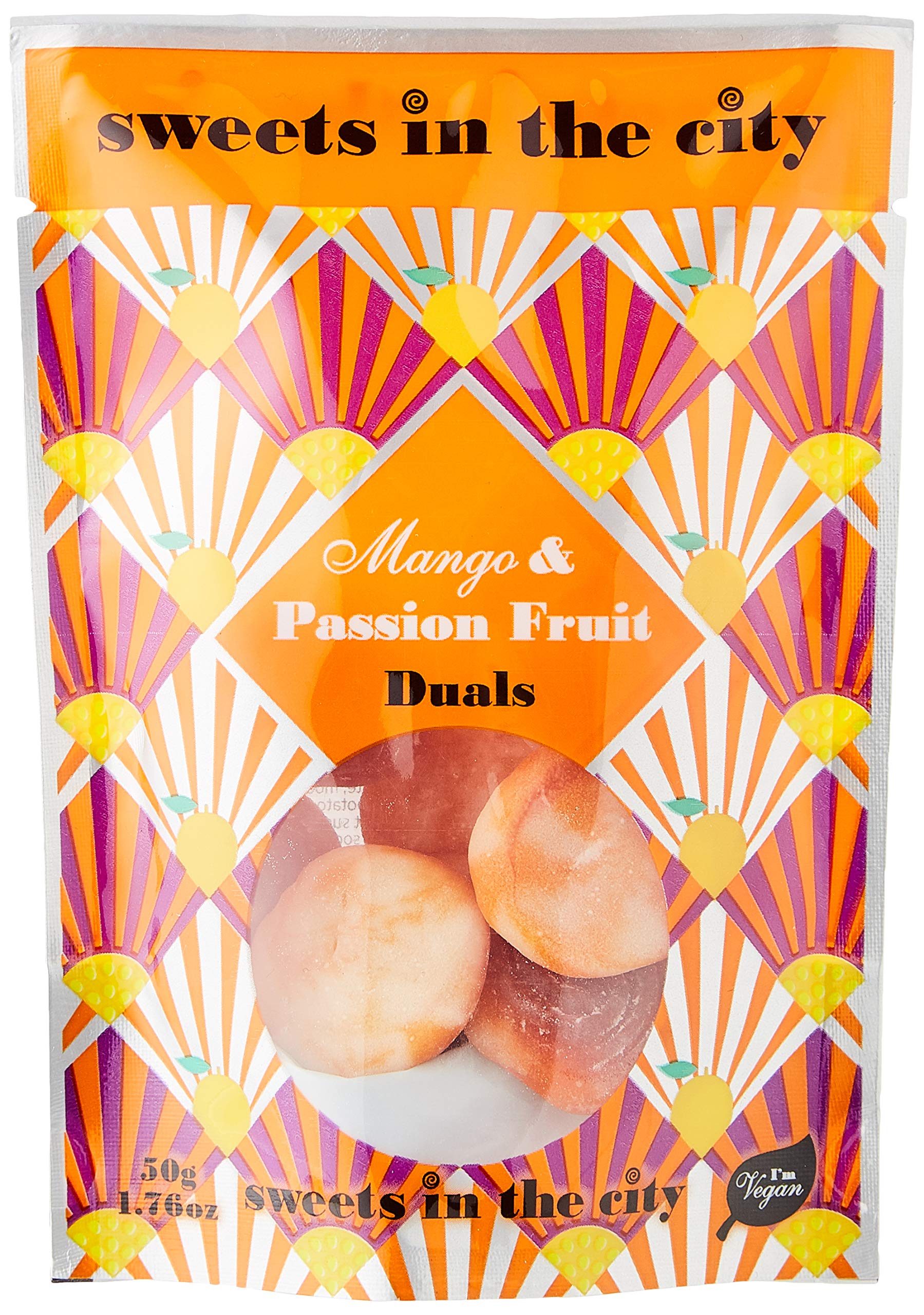 Buy Sweets in the City Mango & Passionfruit Duals Jelly Sweet Bag