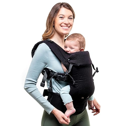 Beco Gemini - Portabebés, talla única , Negro (Organic Metro Black)