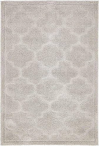 Vista 117 de Unique Loom Trellis Shag Collection Plush Geometric Modern Moroccan Lattice Green Runner Rug (2' 0 x 6' 7)