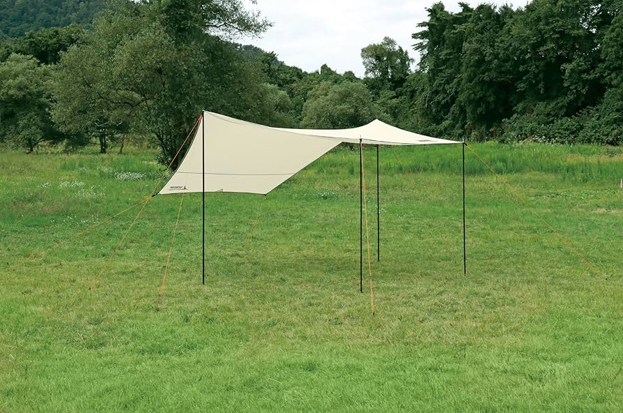 Captain Stag UA-1069 Hexagon Tarp, Size: 15.7 x 16.5 x 86.6