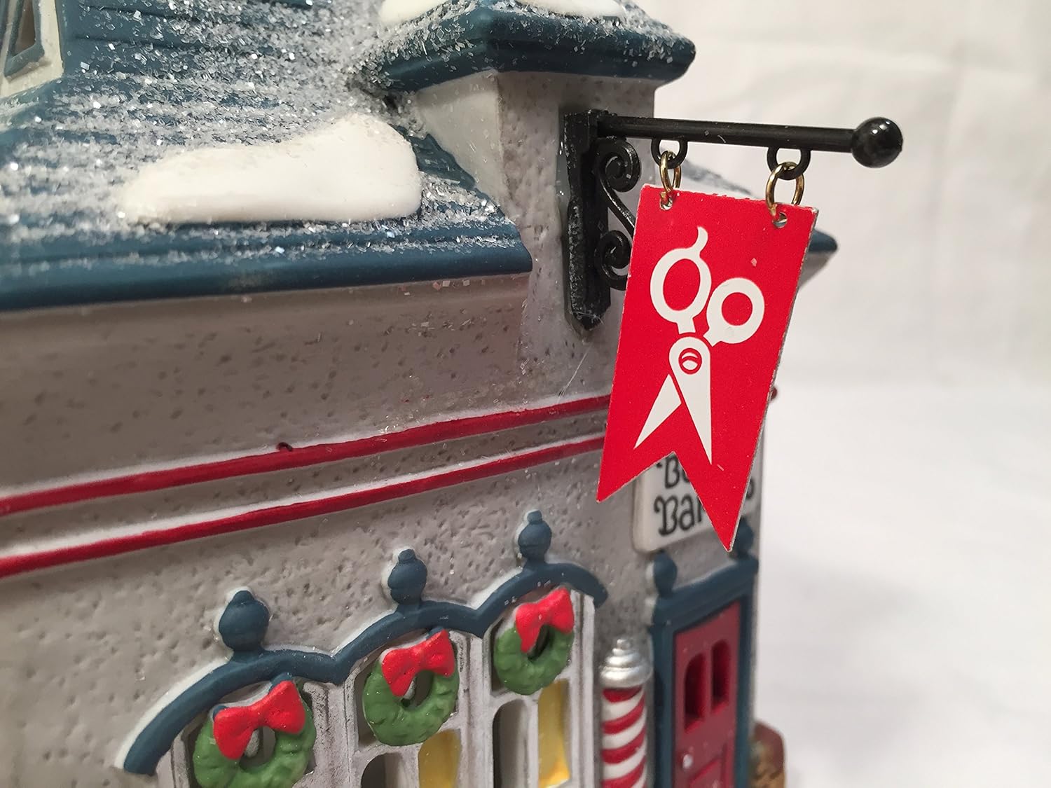 Department 56 North Pole Series Beard Barber Shop 56340