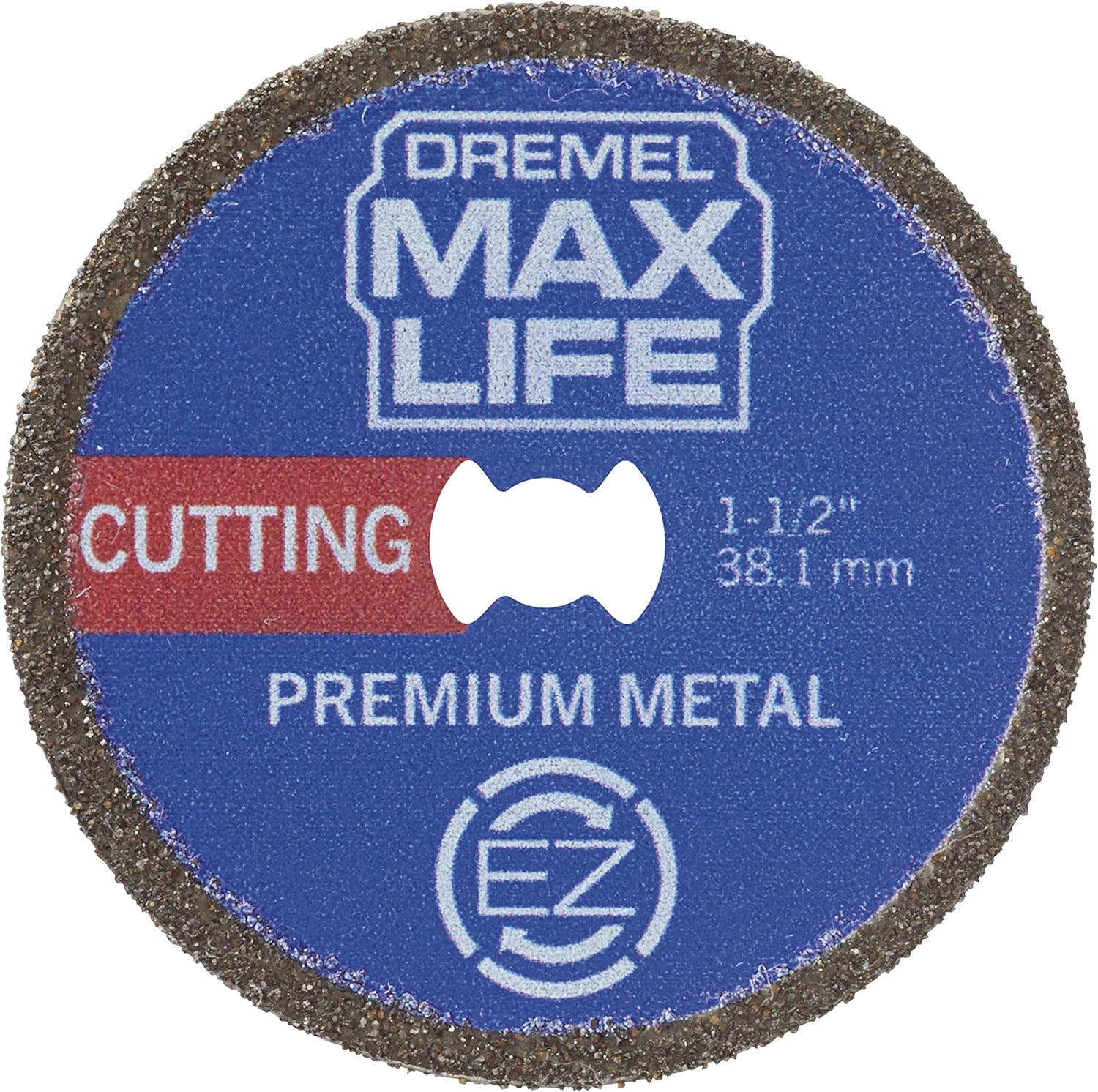 Dremel Max Life EZ506HP 1-12“ (38.1mm) High Performance Premium Metal Cutting Wheel, Blue