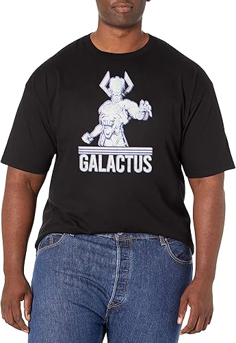 Marvel Big & Tall Classic Fantastic Four Galactus Pose Men's Tops Short Sleeve T
