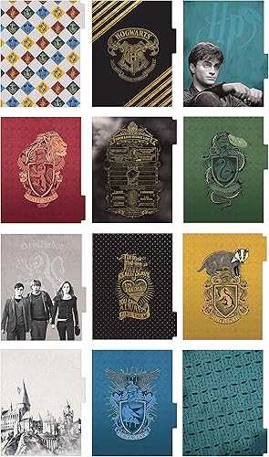 Miniatura 2 de Paper House Life - Agenda organizada de 12 meses sin fecha, Harry Potter Hogwarts por la noche