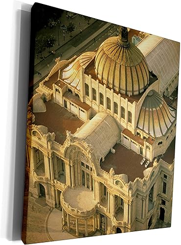 3dRose Mexico Mexico City Bellas Artes Palace - SA13 - Museum Grade Canvas Wrap cw_86854_1