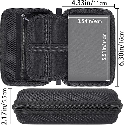 Miniatura 7 de co2CREA Funda rígida compatible con tarjeta de expansión de almacenamiento Seagate Unidad de estado sólido SSD Disco duro externo HDD portátil