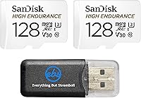 Vista 1 de SanDisk - Tarjeta de memoria MicroSDXC de alta resistencia de 128 GB (paquete de 2) para Garmin Dash Cam 57, 67W, Mini 2, 47 Series