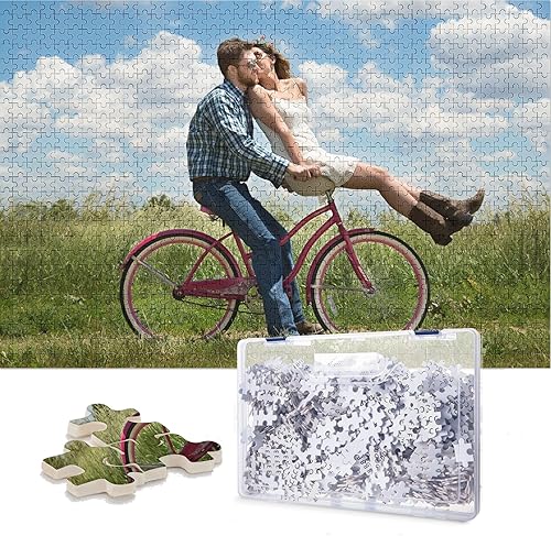 Rompecabezas personalizado de fotos de 1000500300 piezas, rompecabezas de madera personalizado para regalos para familia, boda, mascota, 1000 piezas disponible en Yaxa El Salvador