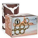 FRAMAR Yeehaw Hair Foil - Hair Foils For Highlighting Long Hair, Salon Foil For Hair Highlighting, Salon Foils For Hair Highlighting Kit, Salon Foils For Hair Stylist, Embossed - 320 ft