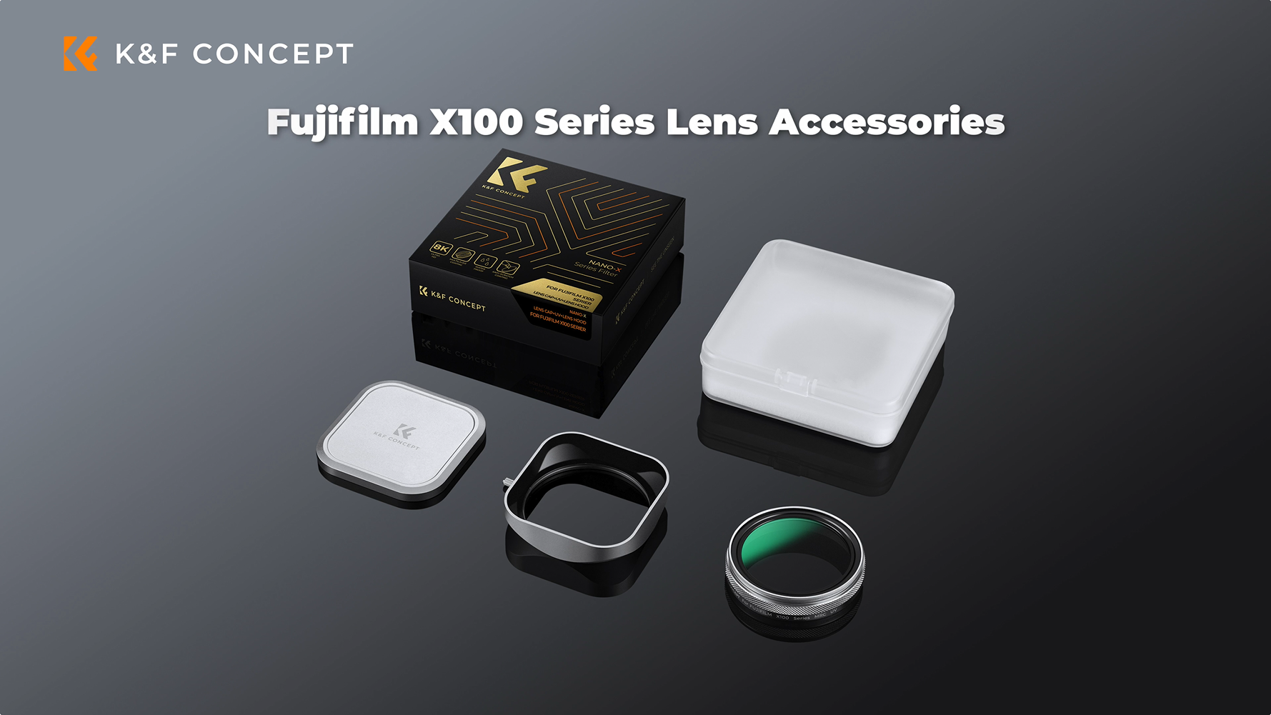 Fujifilm X100v Accessories Fujifilm X100 UV Filter K&F Concept UV Filter For Fujifilm X100 570246