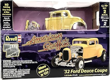 Amazon Com American Graffiti Revell 32 Ford Deuce Coupe Toys Games