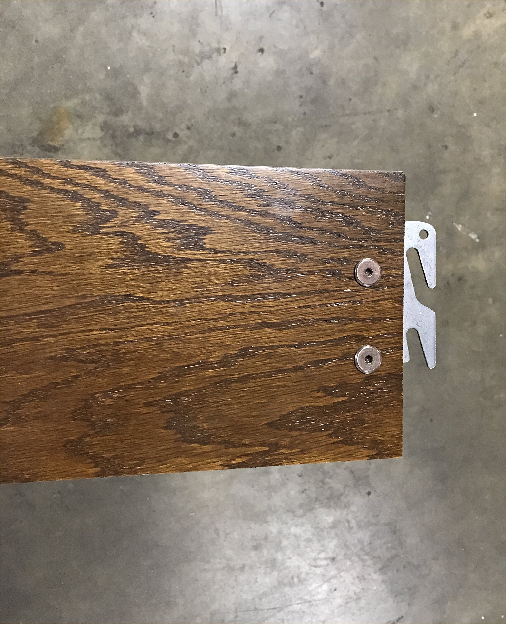 Buy VaughanBassett Queen or King 82" Medium Oak HookOn Wooden Bed