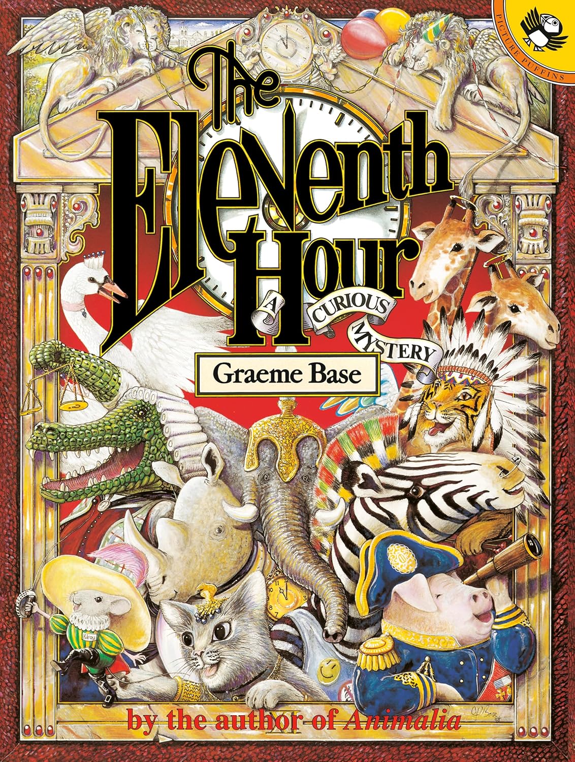 The Eleventh Hour A Curious Mystery 9780140561609 Base, Graeme, Base, Graeme Books