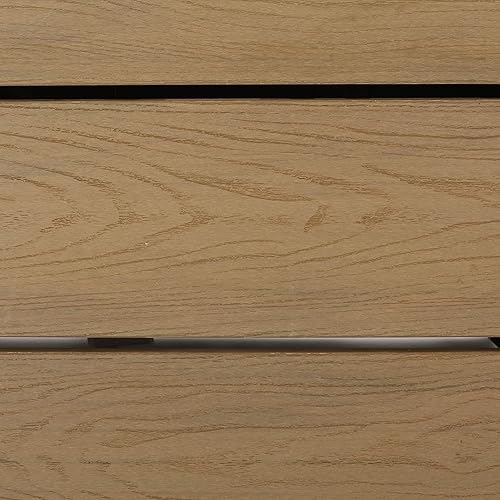 Miniatura 5 de Christopher Knight Home Archie Outdoor - Fogata cuadrada de 40,000 BTU, color marrón