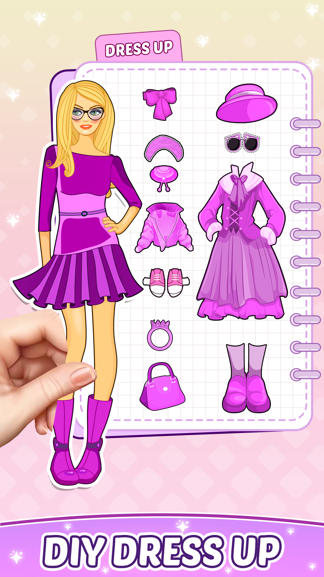 DIY Paper Doll Dress Up Diary - Fashion Makeover Girls Games - App on ...