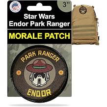 Star Warz Endor Scout Trooper Park Ranger Funny Morale Patch | Star warz Patches by Redheadedtshirts | Funny Morale Patch Scout Trooper Patch