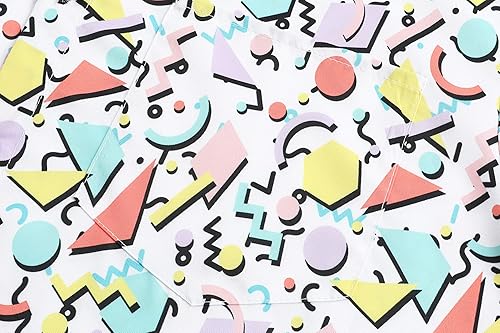 Miniatura 4 de Camisas de los años 80 para hombre, camisa de los años 80, camisa retro casual con botones, camisa hawaiana, camisa de discoteca, camisas de playa