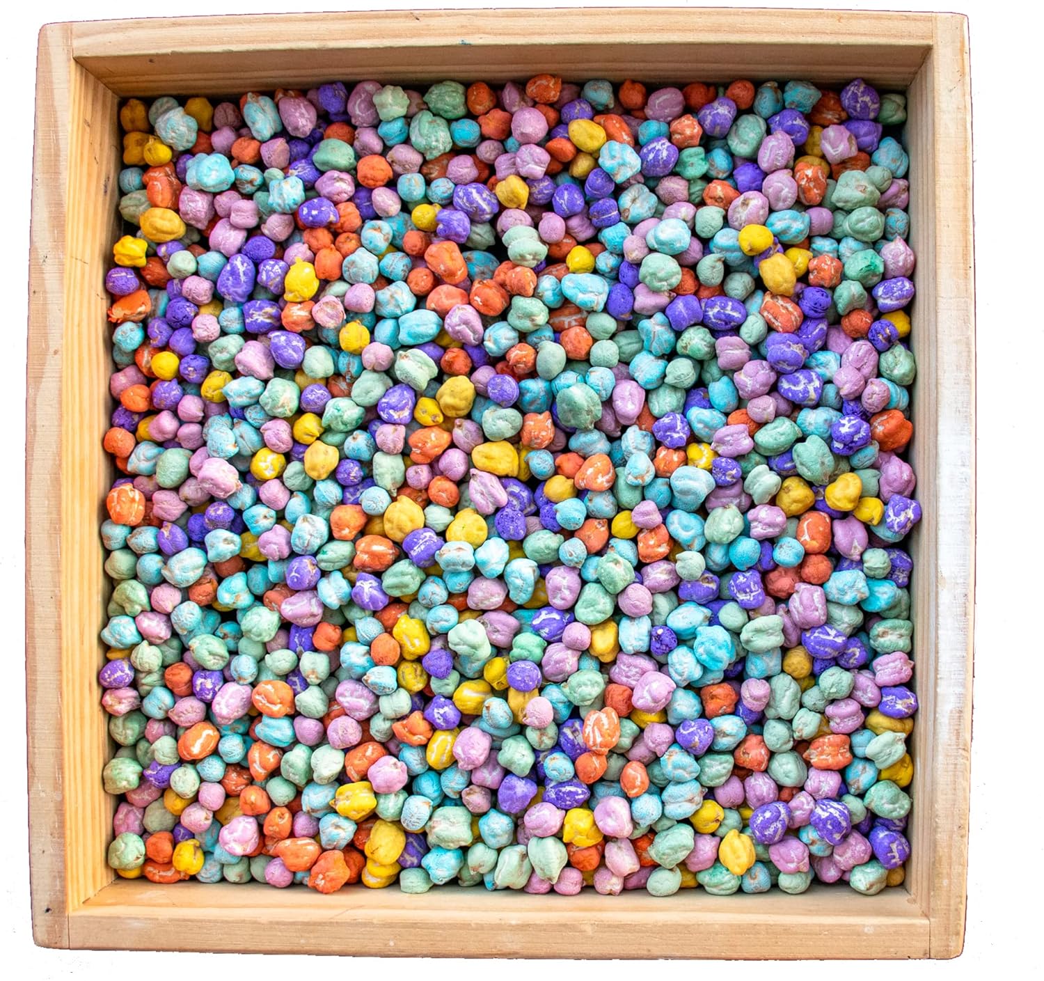 Rainbow Sensory Filler, Pastel Toys, Sensory Bin Filler, Sensory Beans, Colored Beans, Sensory Play, Preschool Toys (10 Cups)
