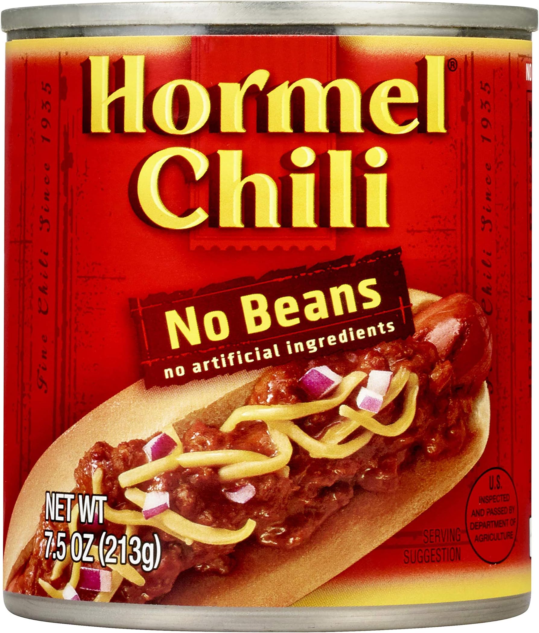 Hormel Chili No Beans, 7.5 Ounce (Pack of 12)