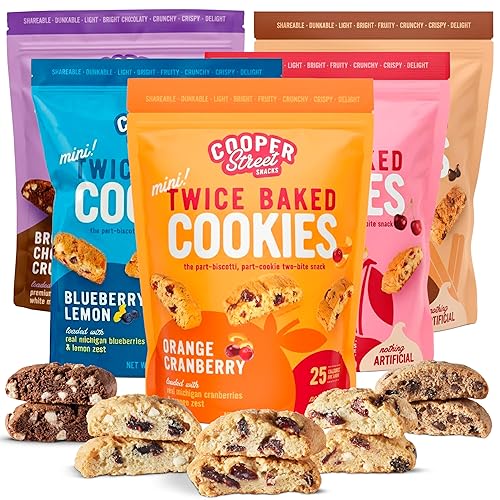 Miniatura 11 de Cooper Street Cookies All Natural - Galletas crujientes horneadas dos veces, sin frutos secos ni lácteos, estilo biscotti, 5 onzas (trozo blanco
