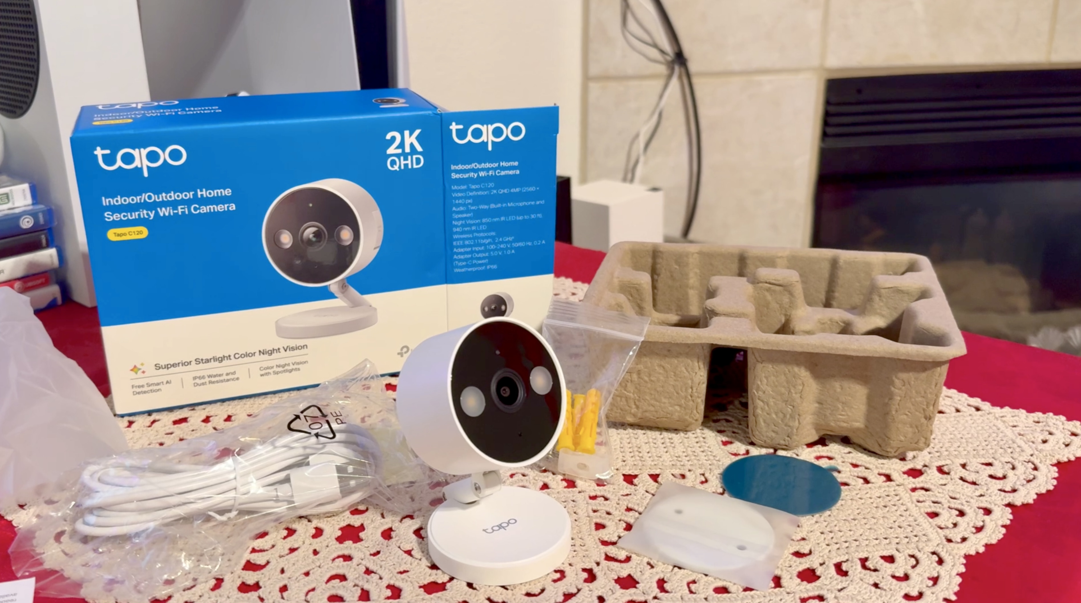 Watch Tapo by TP Link 2K QHD Security Camera Unboxing and Overview