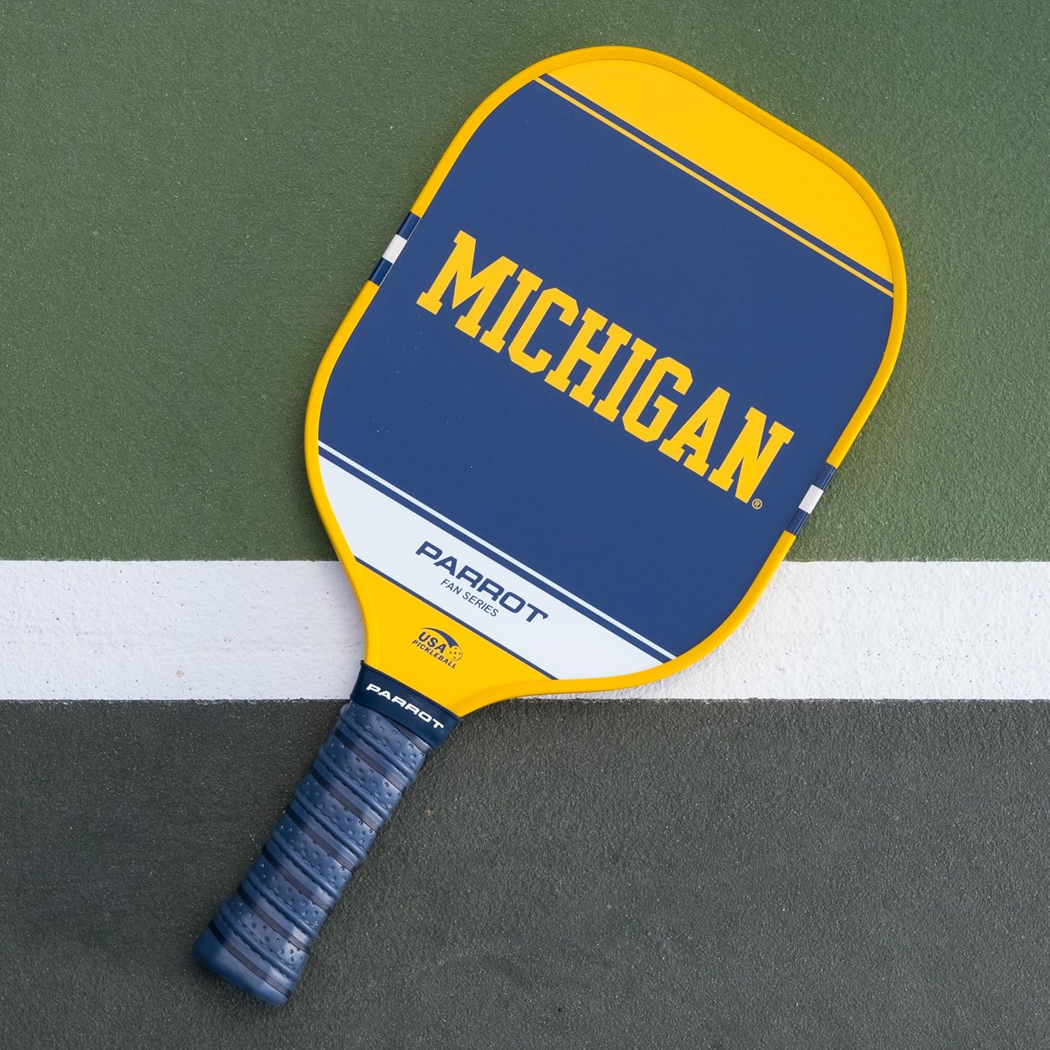 Team Golf Parrot Paddles NCAA Michigan Sport Plus Pickleball Paddle