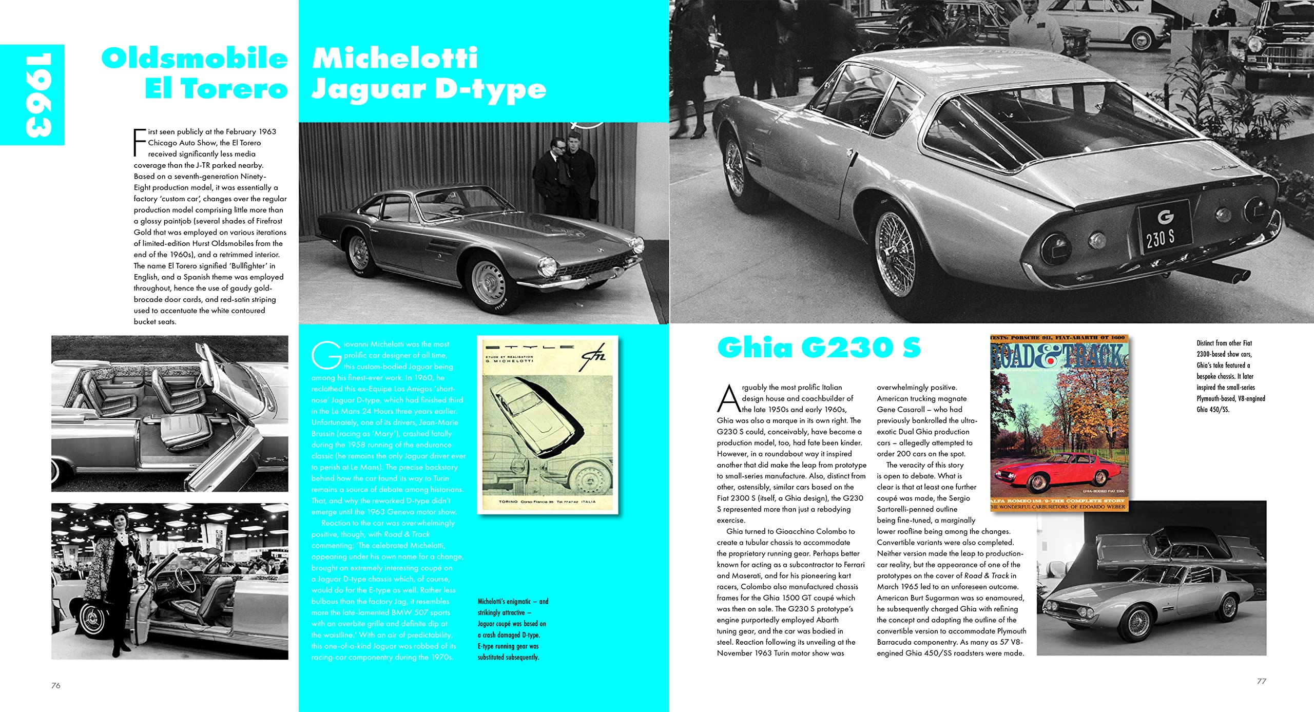 Concept Cars of the 1960s: Yesterday's Future