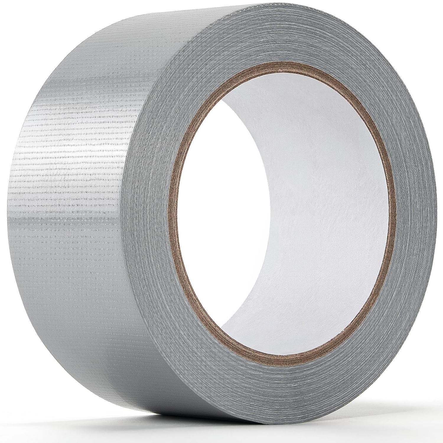 Roe Tenpo Silver Duct Tape - 48mm x 50m, Heavy Duty Gaffer Tape, Waterproof, Extra Strong Adhesive, Residue-Free, Ideal for Sealing, Wrapping, Plumbing & Indoor/Outdoor Repairs (Silver, Pack of 1)