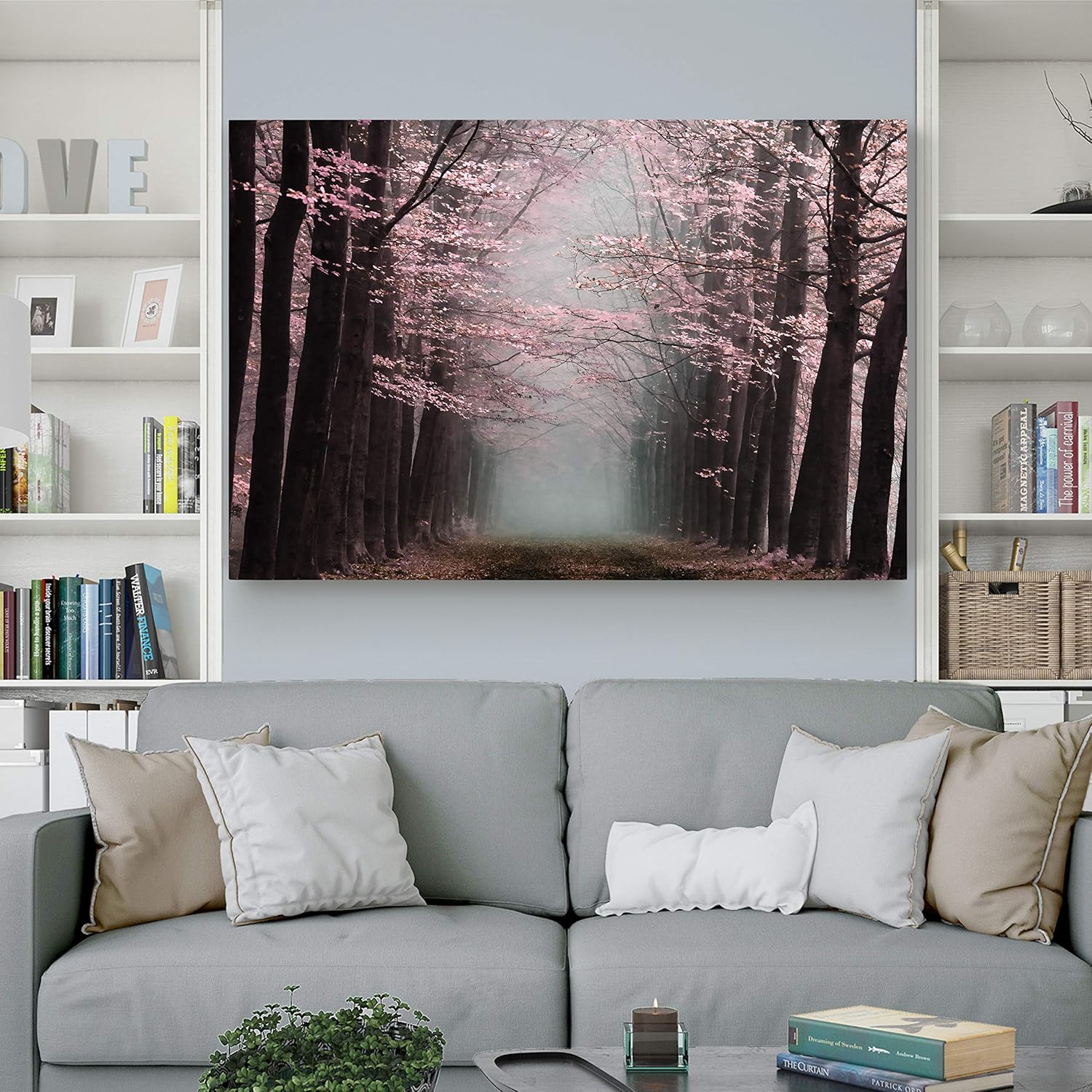Renditions Gallery Landscape Pictures Artwork Giclee Print Canvas Art Ready to Hang for Home Wall Decor, 24x36, Listen