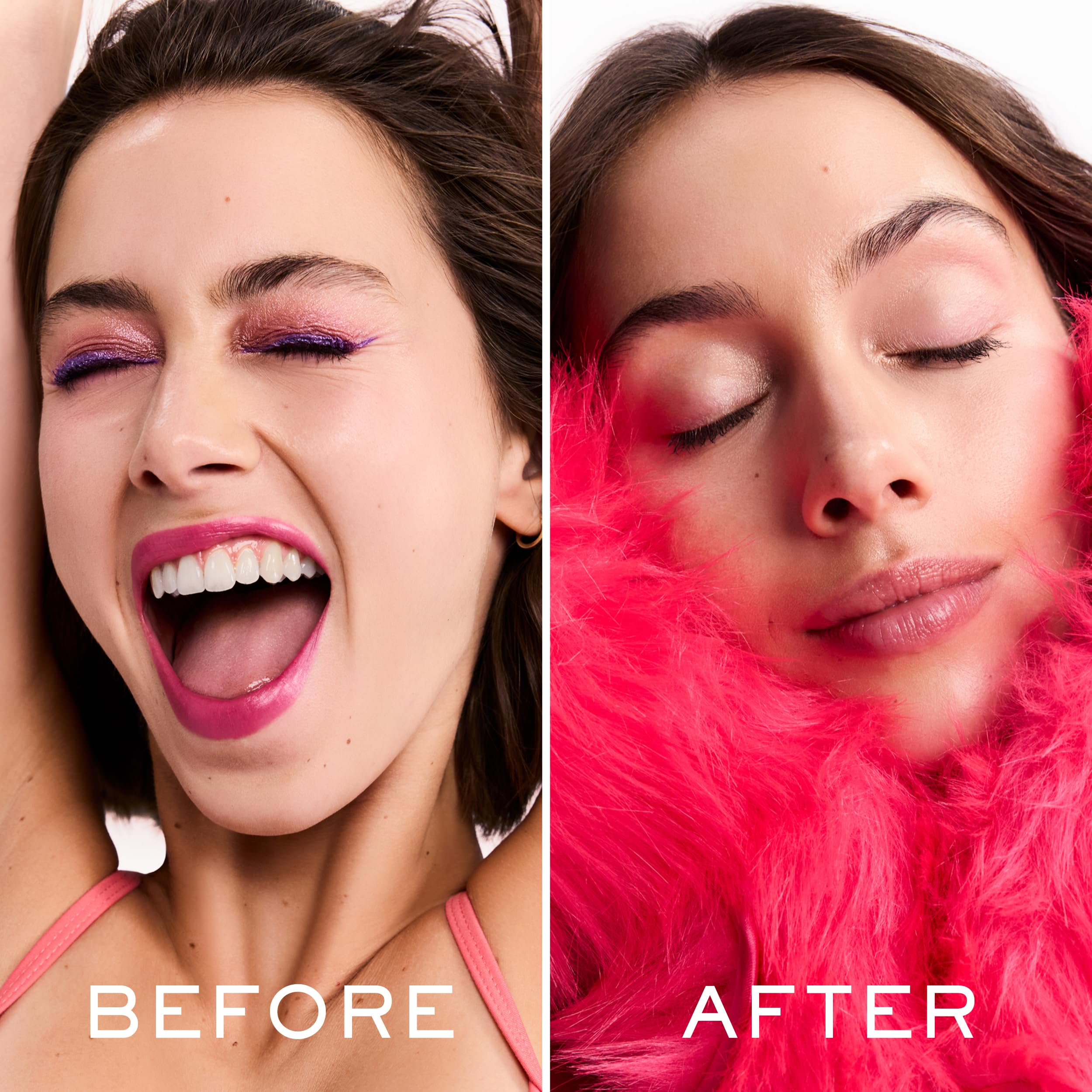 Nuxe Very Rose Wasserdichter Augen- und Lippen-Make-up-Entferner 100 ml, Zweiphasen-Reiniger für empfindliche Augen, entfernt wasserfestes & langanhaltendes Make-Up, nicht fettendes Finish, mit