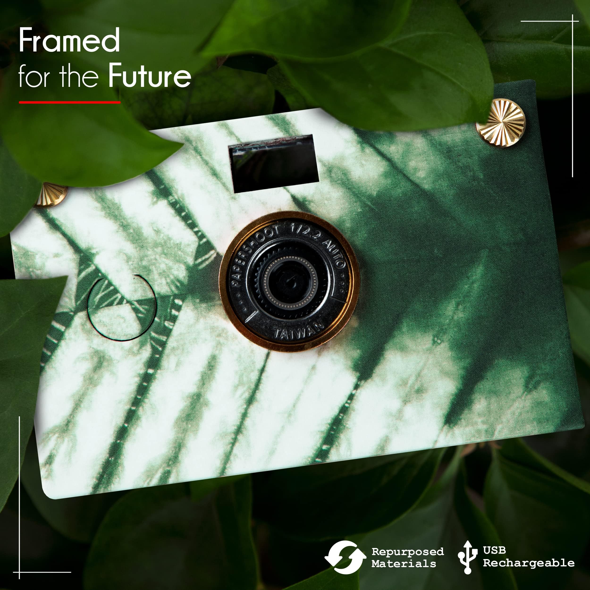 Amazon | ペーパーシュートカメラ - 18MP コンパクトデジタルペーパー