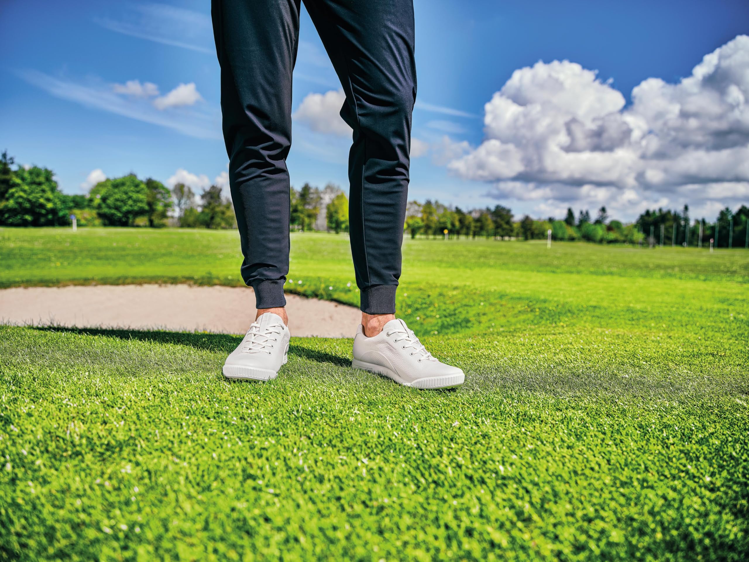 ECCO Men Street Retro Zapatos de Golf Hombre