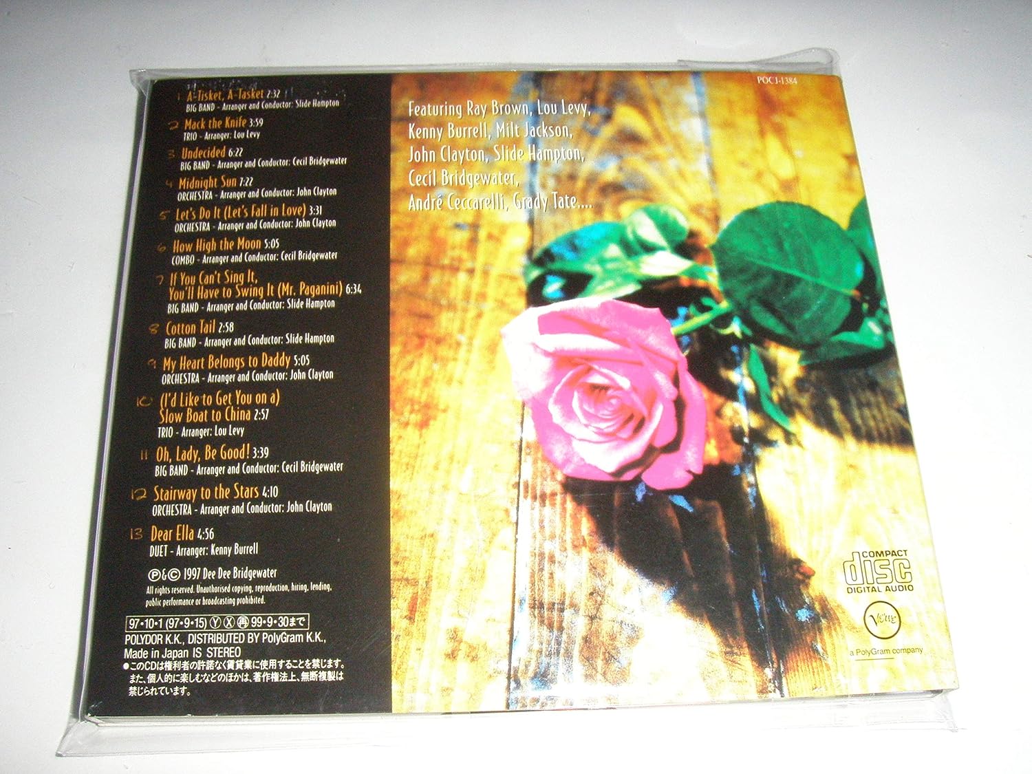 Dee Dee Bridgewater Dear Ella