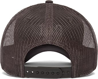 CAT Men's Raised Logo Cap | Adjustable, Mesh Snapback Cap