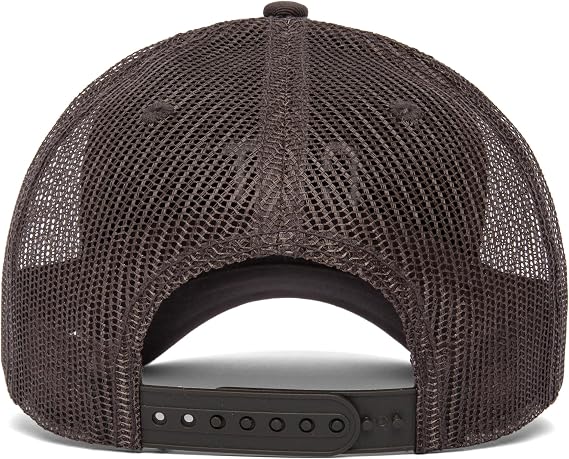 CAT Men's Raised Logo Cap | Adjustable, Mesh Snapback Cap