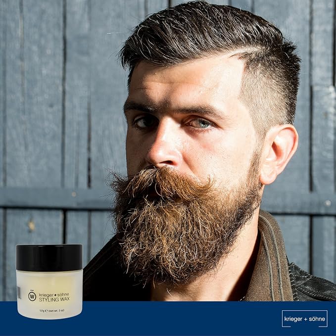 Cera para peinar hombre con cera carnauba 3.2 oz miniatura 2