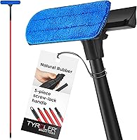 Vista 1 de Tyroler - Escobilla profesional de ventana para el hogar, escobilla de 12 a 80 pulgadas de largo para limpieza de ventanas, kit de limpieza