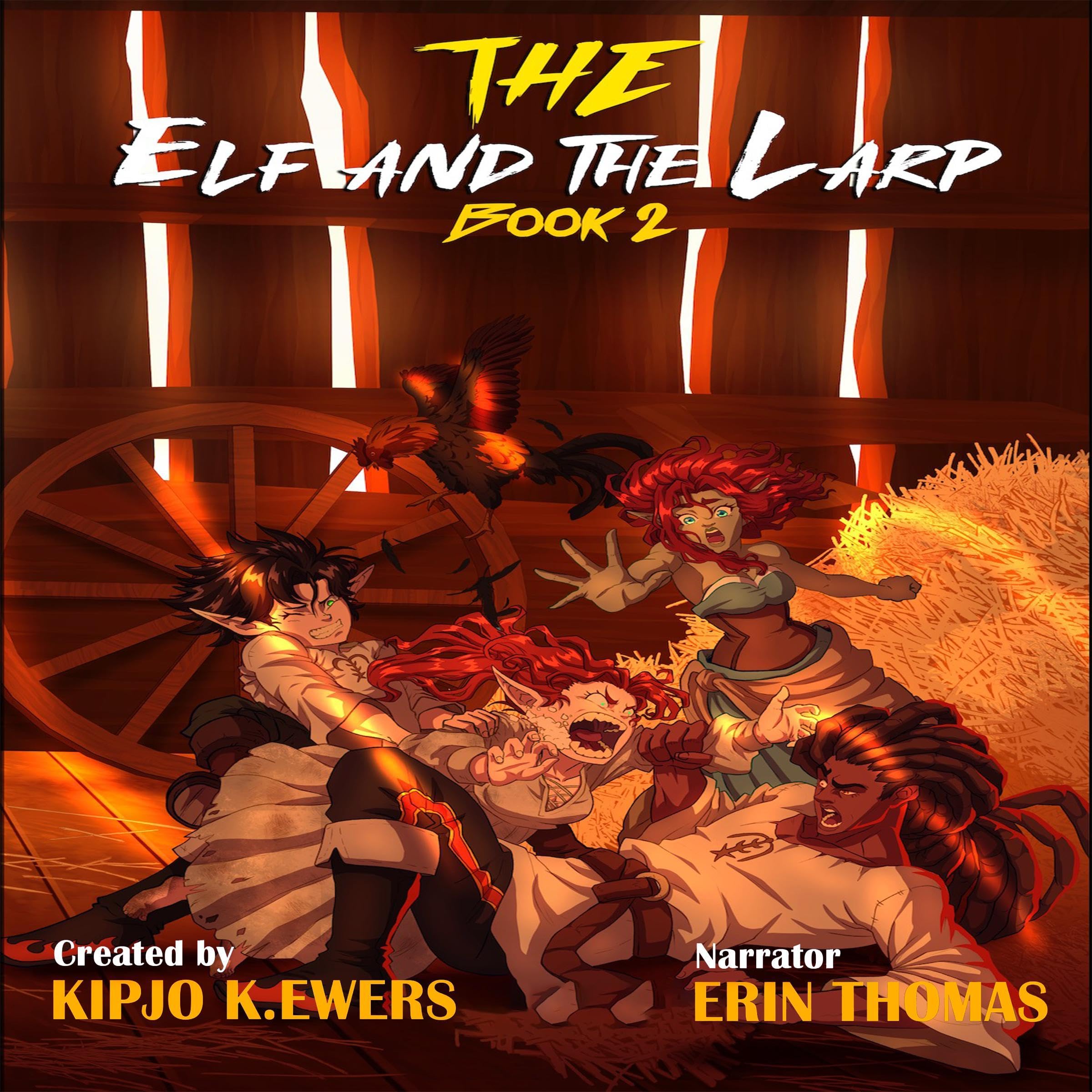Cover art for The Elf and the LARP, Book Two
