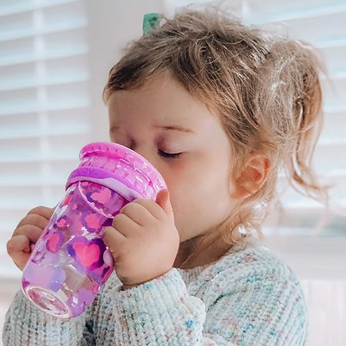 Miniatura 2 de Luv N CareNuby Nuby 360 Edge - Vaso con 2 etapas con asas extraíbles y funda higiénica 101fl oz 394ft color morado 80810