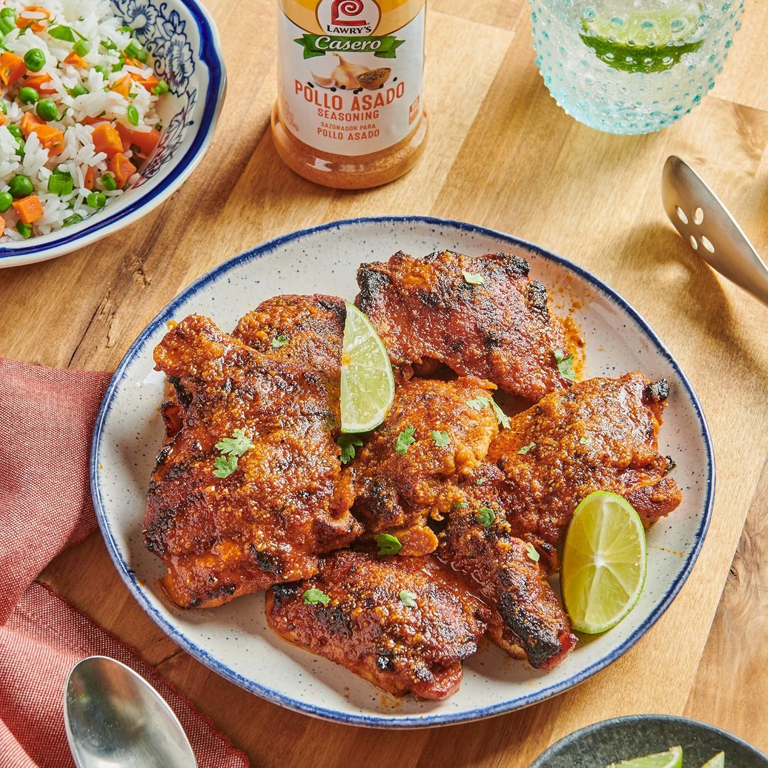 Lawry's Casero Pollo Asado Seasoning, 12.5 oz (Pack of 12)