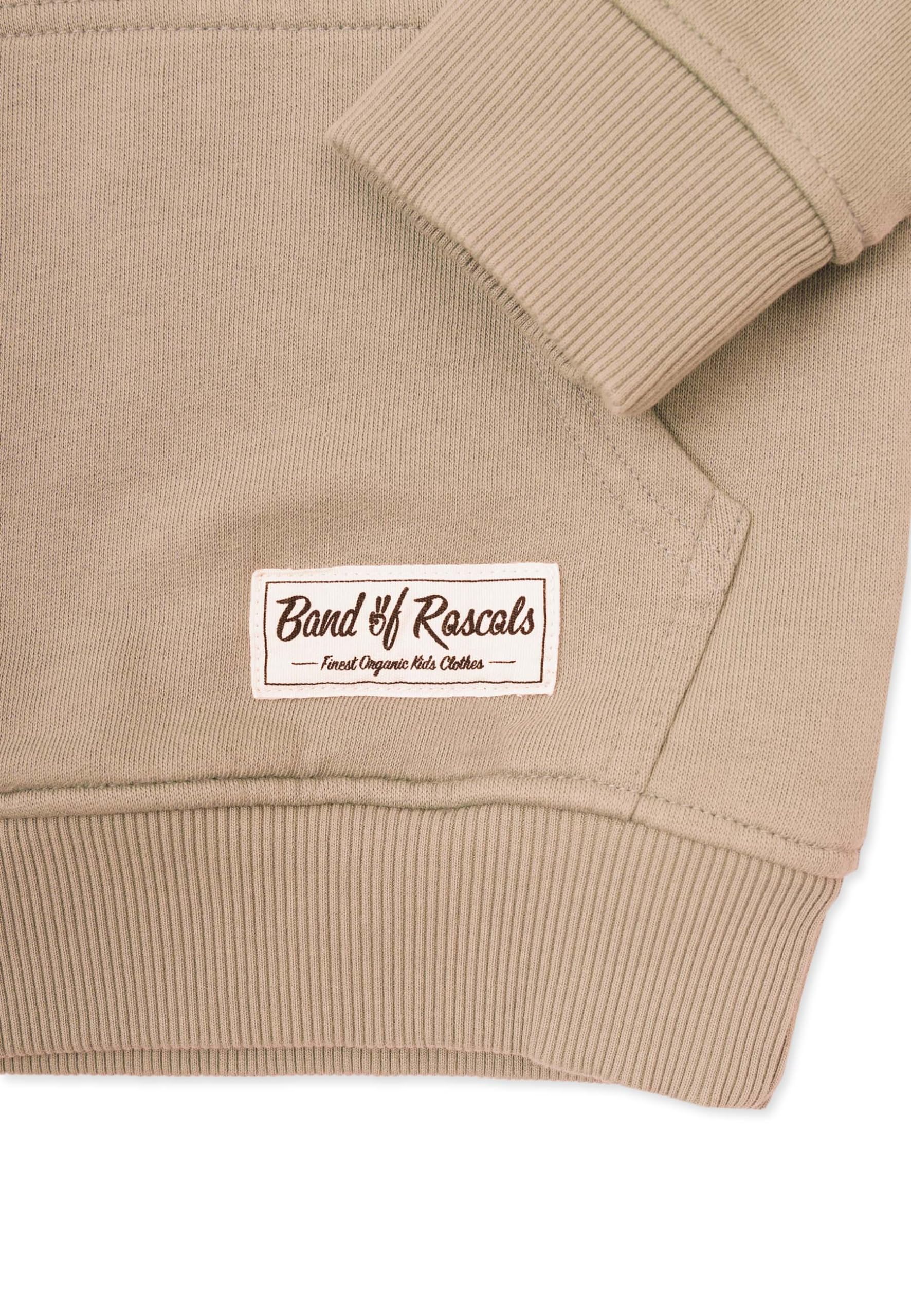 Band of Rascals Dziecięca bluza z kapturem Plain z bawełny ekologicznej