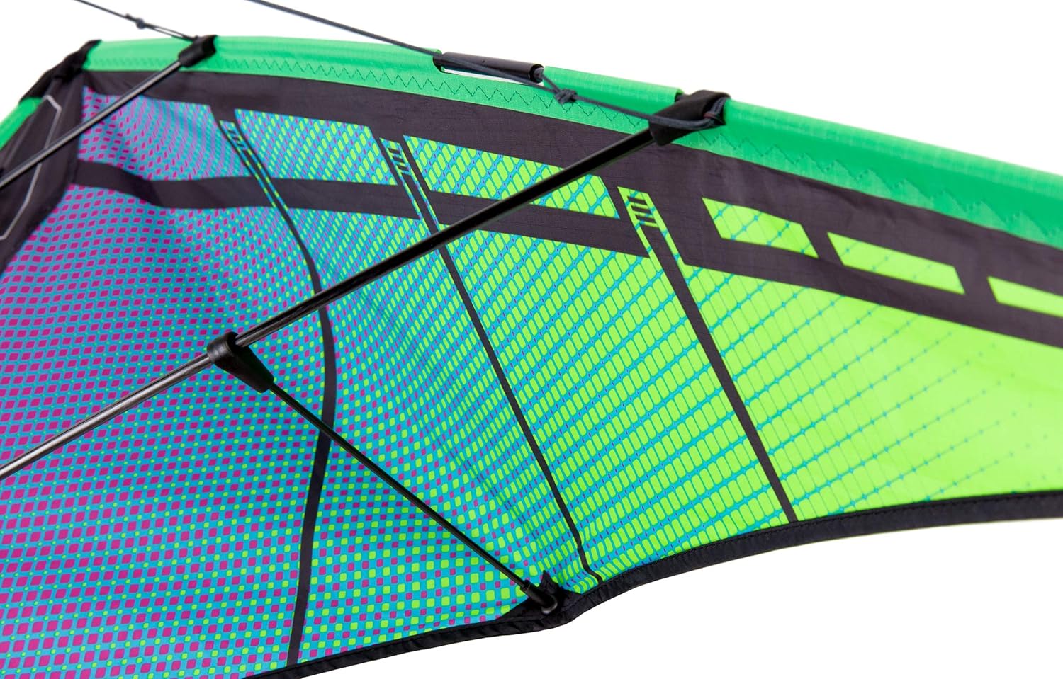 Jazz 2.0 Dual-line Sport Kite Ready to Fly with Flying Lines, Wrist Straps, Winder, Instructions, and Storage Bag