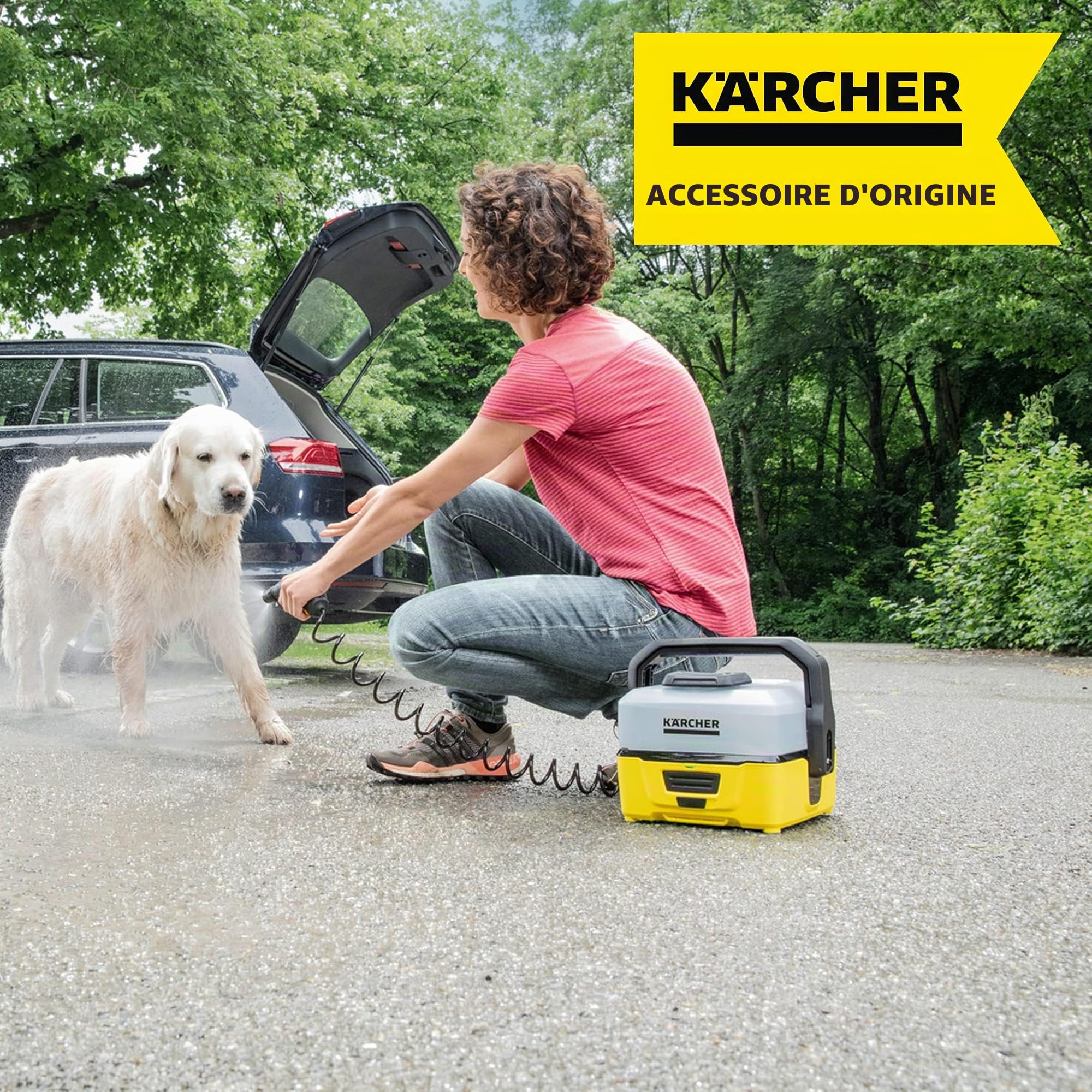Kärcher OC 3 conique Buse à jet, Accessoires pour OC 3 Mobile Outdoor Cleaner