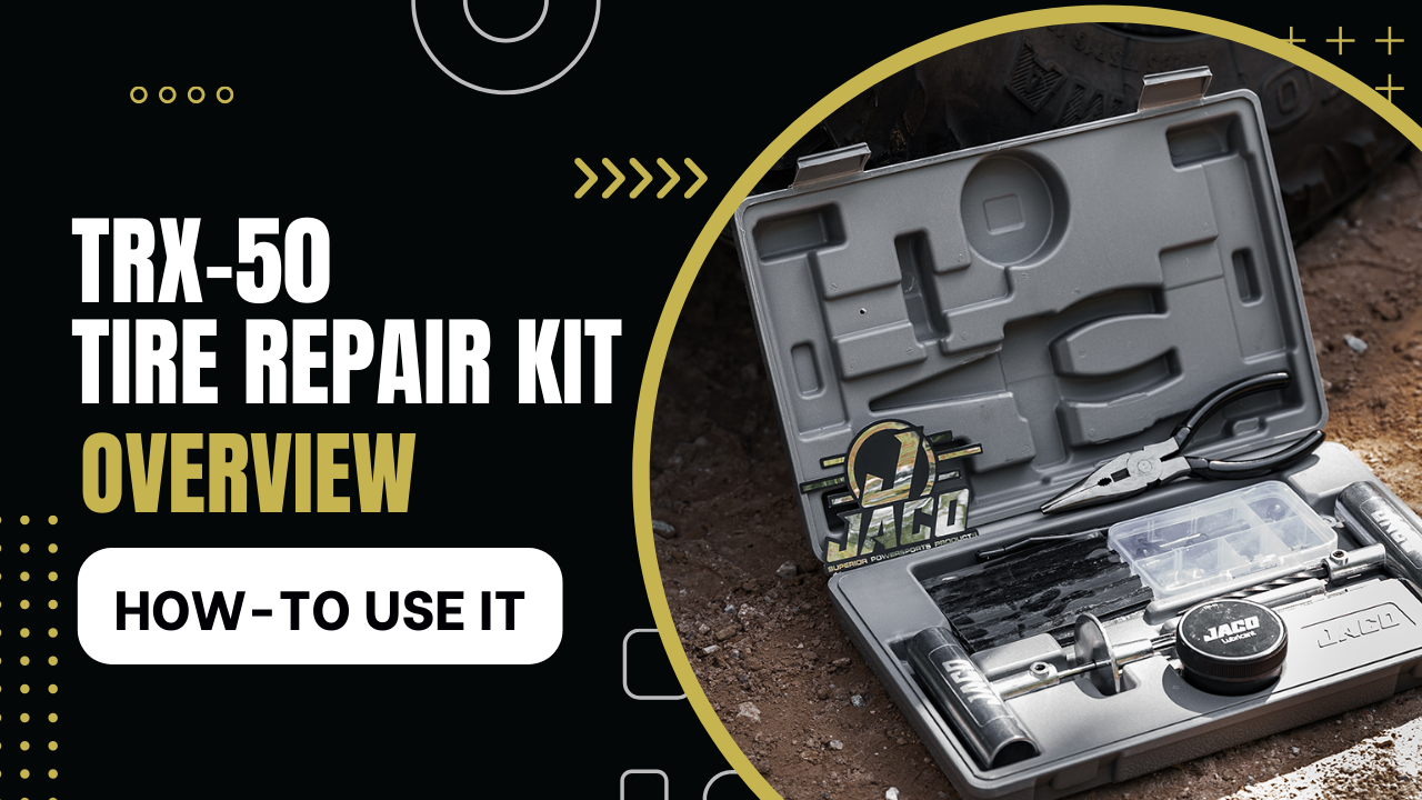 Amazon.com: JACO TRX-50 Heavy Duty Tire Repair Kit - Universal